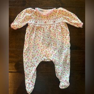 Magnolia Baby Smocked footie
